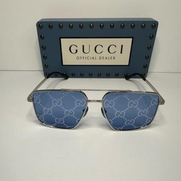 Authentic GUCCI GG0941S PILOT MONOGRAM SUNGLASSES - Picture 14 of 14
